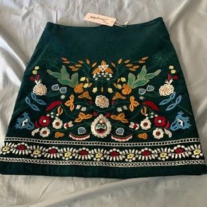 Beautiful embroidered skirt
